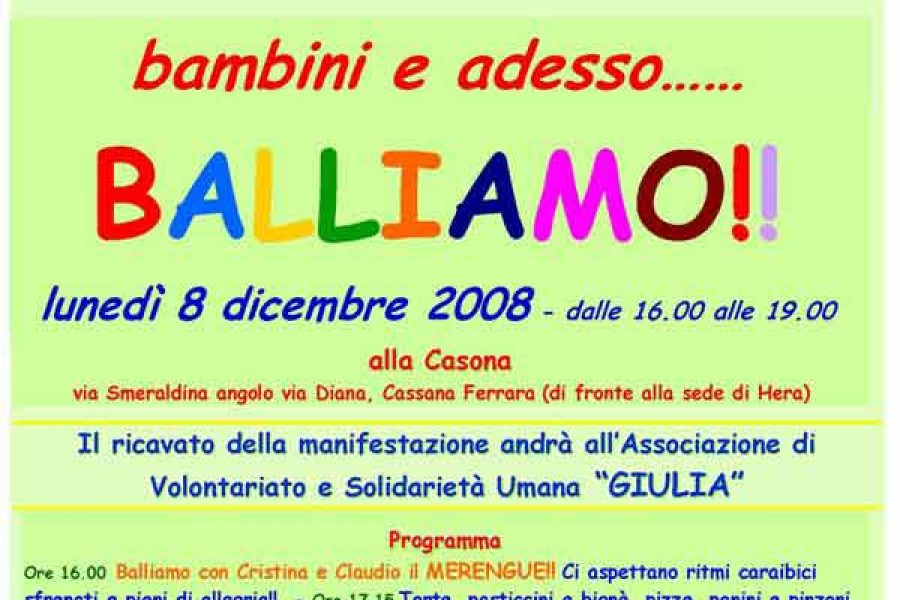 Bambini e adesso… balliamo – agosto 2008