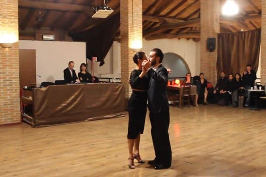 Vals di Maria Filali e Gianpiero Galdi alla Casona del Tango Ferrara