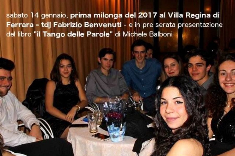 Prima milonga dell’anno al Villa Regina di Ferrara!