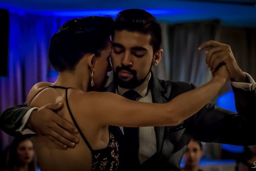 Spettacolo di Jimena Hoeffner y Fernando Carrasco, ex campioni del mondo di tango Metropolitano a Buenos Aires – Villa Regina – maggio 2017