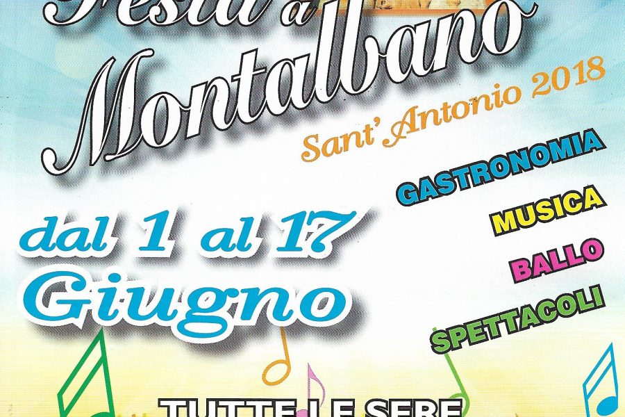 venerdì 1 giugno 2018 – serata di milonga gratuita di inaugurazione della festa di Montalbano (Ferrara)